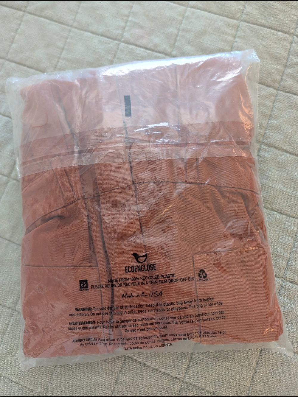 Big Bud Press Rust-Orange Short Sleeve Utility Jumpsuit - Picture 5 of 5
